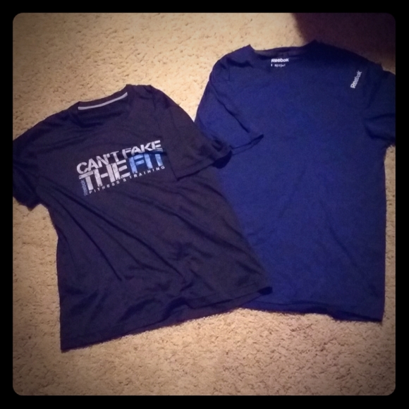 reebok workout t shirts